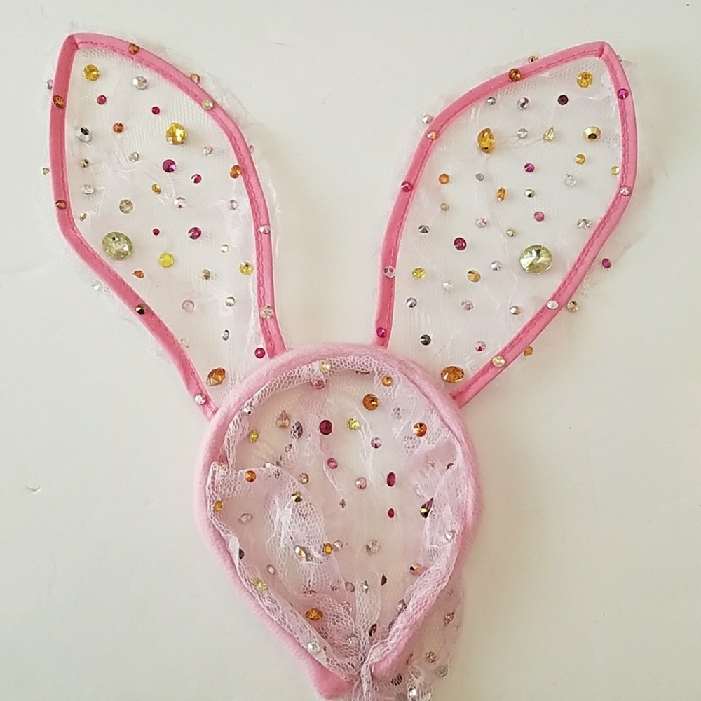 GASOLINE GLAMOUR calypso rhinestone bunny ears